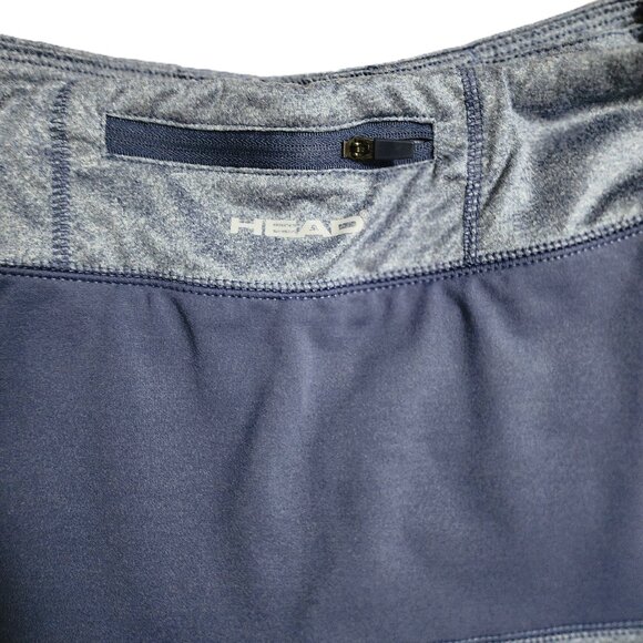 Head Womens Athletic Periwinkle Blue Pearl Gray Prestige Golf/Tennis Skort XS - Picture 5 of 6